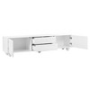 CAVINAS Modern TV Stand for TVs up to 75 Inch,Entertainment Center with Arched Doors & 2 Drawers,TV Stands for Living Room,Bedroom - 2 of 4