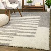 Balta Rugs 5'3"x7' Alcott Stripe Kids' Rug Gray: Fade & Stain-Resistant, High Pile, OEKO-TEX Certified, Pet Friendly - 2 of 4
