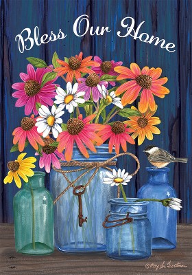 thumbnail image 2 of Briarwood Lane 'Bless This Home' Sunflowers Summer Garden Flag, 12.5x18 Inches, Polyester 2 of 5