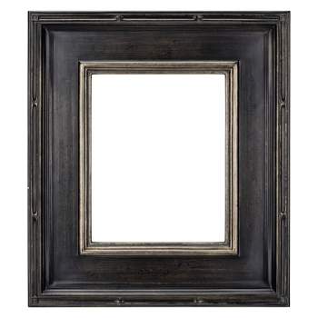 Creative Mark Museum Plein Aire Antique Black W/ Silver Liner Frame 24X30 3.5" Wide - 4 Pack