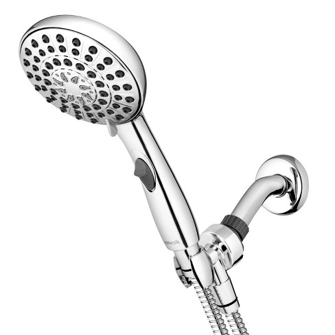 8ft Easy Reach Hose Hand Held Shower Head Chrome - Waterpik : Target