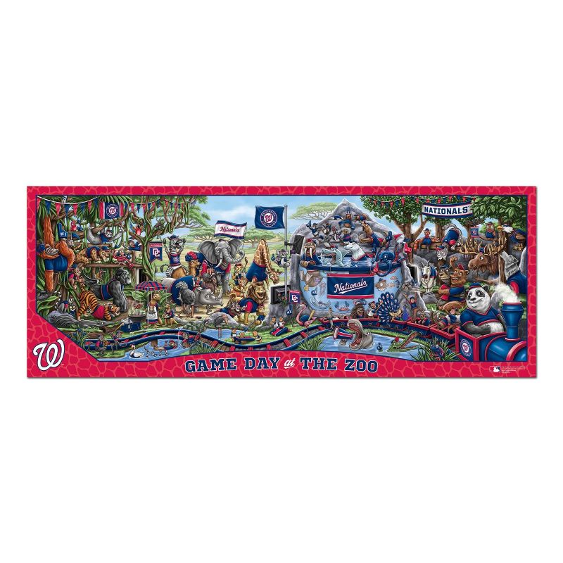 MLB Washington Nationals Game Day at the Zoo Jigsaw Puzzle - 500pc, 2 of 4