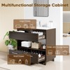 Hyleory Contemporary Bathroom Vanity with Integrated Sink – Faucet Not Included - 4 of 4