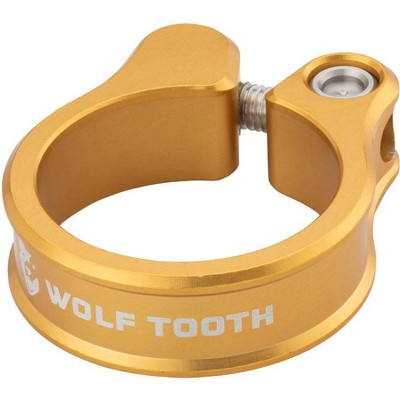 Wolf Tooth Seatpost Clamp- Gold Diameter: 34.9