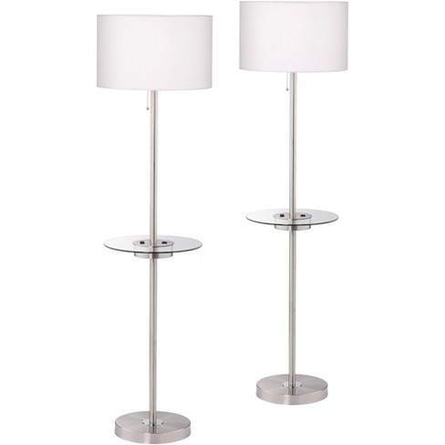 Brushed nickel deals floor lamp target