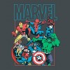 Boys' Marvel Short Sleeve Graphic T-Shirt - Charcoal Gray - 3 of 3