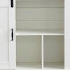 NicBex Shoe Rack Bench Shoe Storage Organizer Farmhouse Buffet Cabinet Coffee Storage Bar with Storage for Entryway - 3 of 4