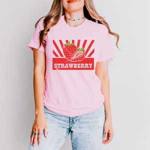 Simply Sage Market Strawberry Rays Short Sleeve Tee - 1 of 4