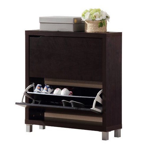 Simms Modern Shoe Cabinet - Baxton Studio : Target