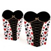 Big Dot of Happiness Las Vegas - Casino Party Favors - Gift Heart Shaped Favor Boxes for Women - Set of 12 - 2 of 4