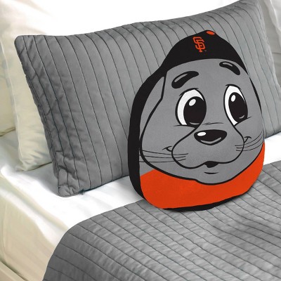 MLB San Francisco Giants Plushie Mascot Throw Pillow_1