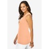 Jessica London Women's Plus Size Scoop-Neck Sweater Tank - 4 of 4