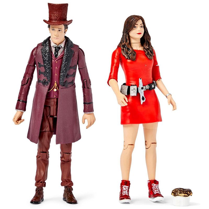 Seven20 Doctor Who The Impossible Set w/ 11th Doctor & Oswin Oswald 5" Action Figures, 1 of 8
