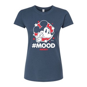 Women's - Disney - Mickey Mouse Fitted Graphic T-Shirt - 1 of 3