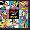 Men's - Disney - Mickey and Friends Grid Long Sleeve Graphic T-Shirt - 2 of 4