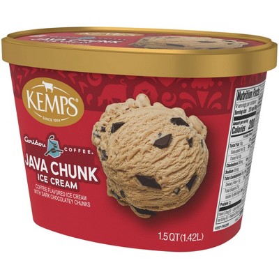 Kemps Caribou Coffee Java Chunk Premium Ice Cream - 48oz