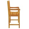 Patio Bench 43.3" Solid Acacia Wood - 4 of 4