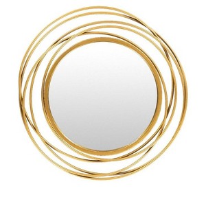 Mark & Day Ede Modern Gold Decorative Wall Mirrors - 1 of 4