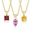 Ross-Simons 7.00 ct. t.w. Multi-Gemstone Jewelry Set: Necklace and 7 Pendants in 18kt Gold Over Sterling Size 16.5 - 4 of 4