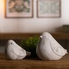 Marble Design Bird Shelf Sitter (Set of 2) - 3 of 4