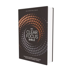 Niv, Clear Focus Bible, Hardcover, Charcoal/Copper - by  Zondervan - 1 of 1
