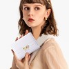 FATMOON Women's Wallets Cute Bow Small Wallet, Aesthetic Card Holder with ID Window and 7 card slots for Women Girls - 2 of 4