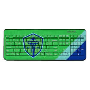 Keyscaper MLS Western Conference Teams Diagonal Stripe Wireless USB Keyboard - 1 of 4