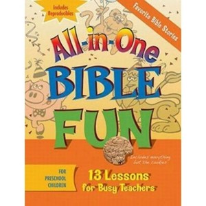 All-In-One Bible Fun for Preschool Children: Favorite Bible Stories - (Paperback) - 1 of 1