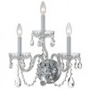 Crystorama Lighting Traditional Crystal 3 - Light Sconce in  Polished Chrome - 2 of 4