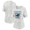 NFL Carolina Panthers Women's Oatmeal Heather Rolled Sleeve T-Shirt - 3 of 3