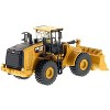 CAT Caterpillar 966M Wheel Loader with Operator "High Line" Series 1/87 (HO) Scale Diecast Model by Diecast Masters - 4 of 4