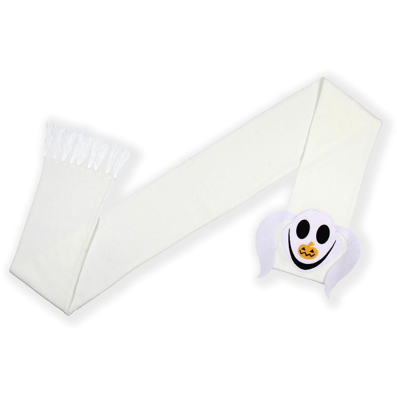 Disney The Nightmare Before Christmas Zero The Ghost Dog Head Scarf White, 3 of 4