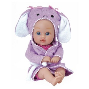 Adora Baby Bath Toy Bunny, 8.5 inch Bath Time Baby Tot Doll with QuickDri Body - 1 of 4