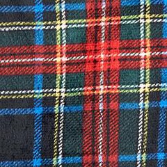 black stewart plaid