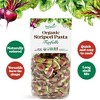Organic Striped Farfalle Pasta - Italian Artisan Tri-Color Bow-Tie Pasta. Non-GMO, Vegan, Made with Semolina, Beet and Spinach. - 2 of 4