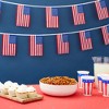 Juvale 2 Pack American Flag Decorations Bunting Banner, Patriotic USA Pleated Fan for 4th of July Party Supplies, 26 feet - 3 of 4