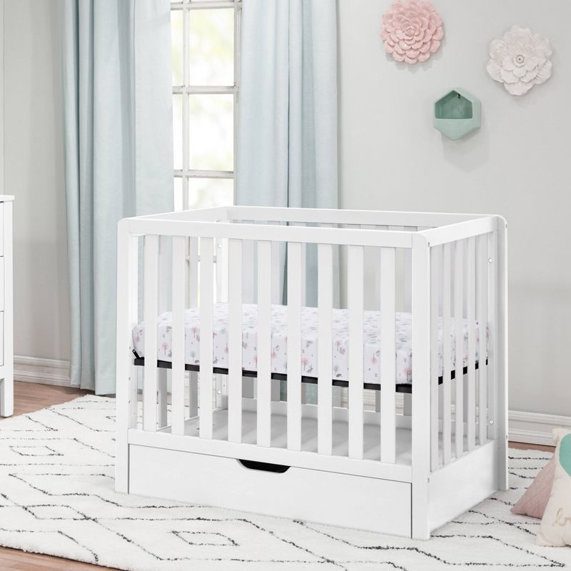 Carter's by DaVinci Colby 4-in-1 Convertible Mini Crib with Trundle, 3 of 14