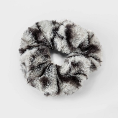 Girls' Cheetah Faux Fur Twister - art class™ Gray