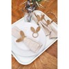 C&F Home Natural Bunny Ears Napkin Rings Set of 4 - 2 of 3