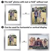 Americanflat 9" x 12" Picture Frame with Mat - Arch Design - Stylish Decor for Living Rooms, Dorms, Offices & More - 4 of 4