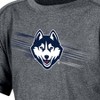 NCAA UConn Huskies Boys' Gray Poly T-Shirt - 3 of 3