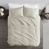 Sapphtopaz Comforter Set Bedding Quilt Set Simple Solid Color Reversible Quilt Set - 2 of 4