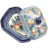 Blue Rose Polish Pottery 662 Ceramika Artystyczna Medium Covered Baker - 2 of 2