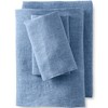 Lands' End Garment Washed Chambray Flax Linen Breathable Pillowcases - 2 of 4