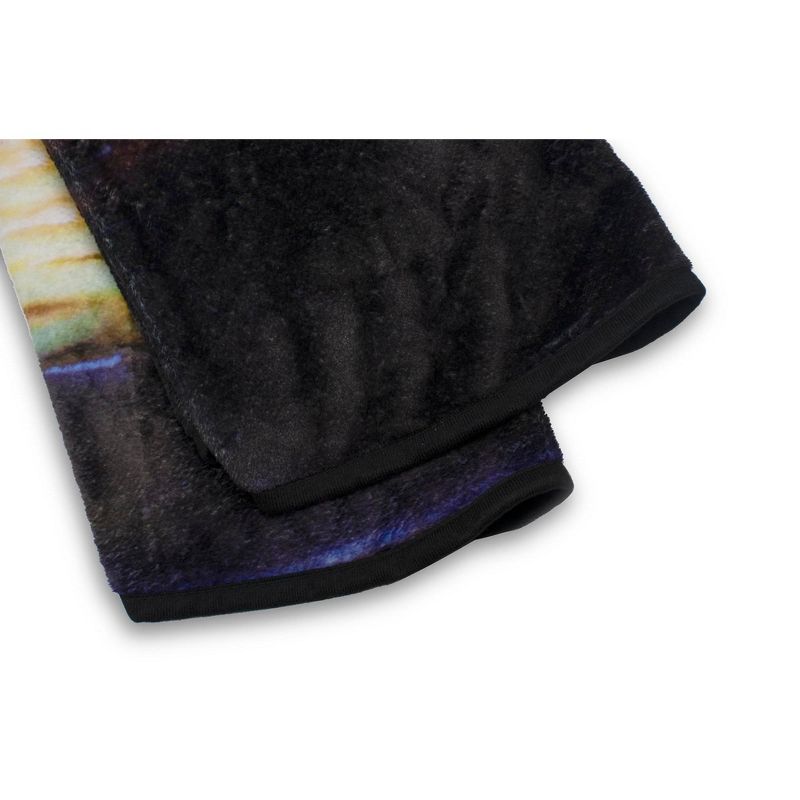 Just Funky Ramen Bowl Fleece Throw Blanket | Large Soft Throw Blanket | 60-Inch Diameter, 4 of 8