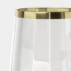 16.2 fl oz Faceted Stemless Wine Glass Rimmed Clear -Threshold™ - 3 of 3