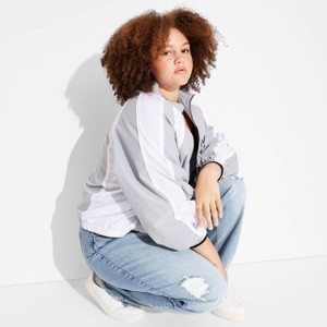 Women's High-Rise Curvy Straight Jeans - Wild Fable™ - 1 of 3