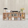 YIYIBYUS Solid Wood Shelves, Wooden Cube Shelf Bookcase, Floorstanding Bookshelf - 2 of 4