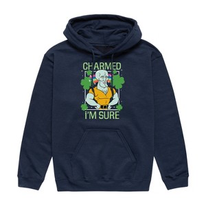 Men's - SpongeBob Squarepants - Charmed I'm Sure Graphic Fleece Pullover Hoodie - 1 of 4