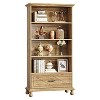 Hommoo 71 Inch Tall Floor Standing Bookshelf with Drawer - 4 of 4